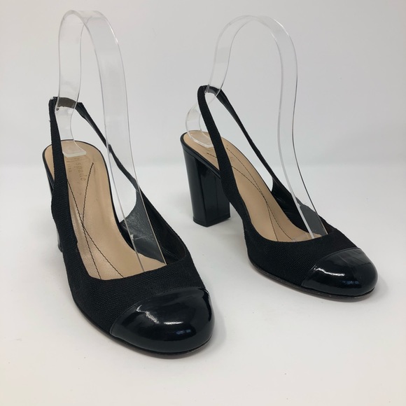 Kate Spade 6 Black shows heels slingback Italy - Picture 2 of 8